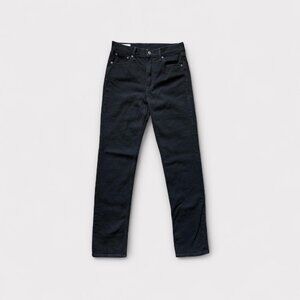 GAP Jeans Womens 28 Tall Black 90s Straight High Rise True Black Denim Pants